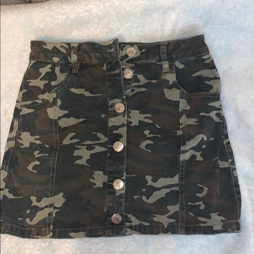 cam jean skirt